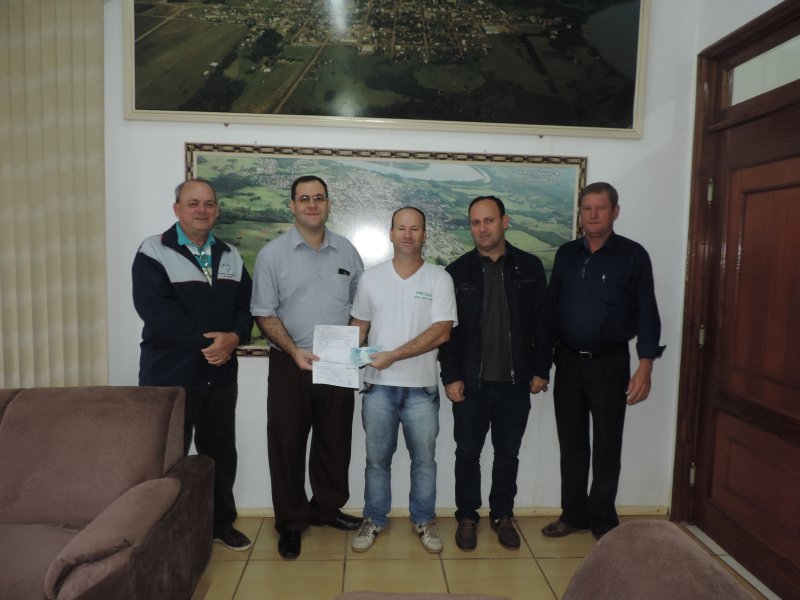 ENTREGUE PRÊMIO DO PROGRAMA “NOTA FISCAL GAÚCHA” 